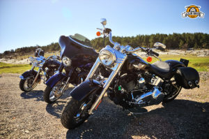 l'arrière pays en Harley demi journée